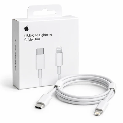 کابل تبدیل USB-C به لایتنینگ اپل طول 1 متر اصل