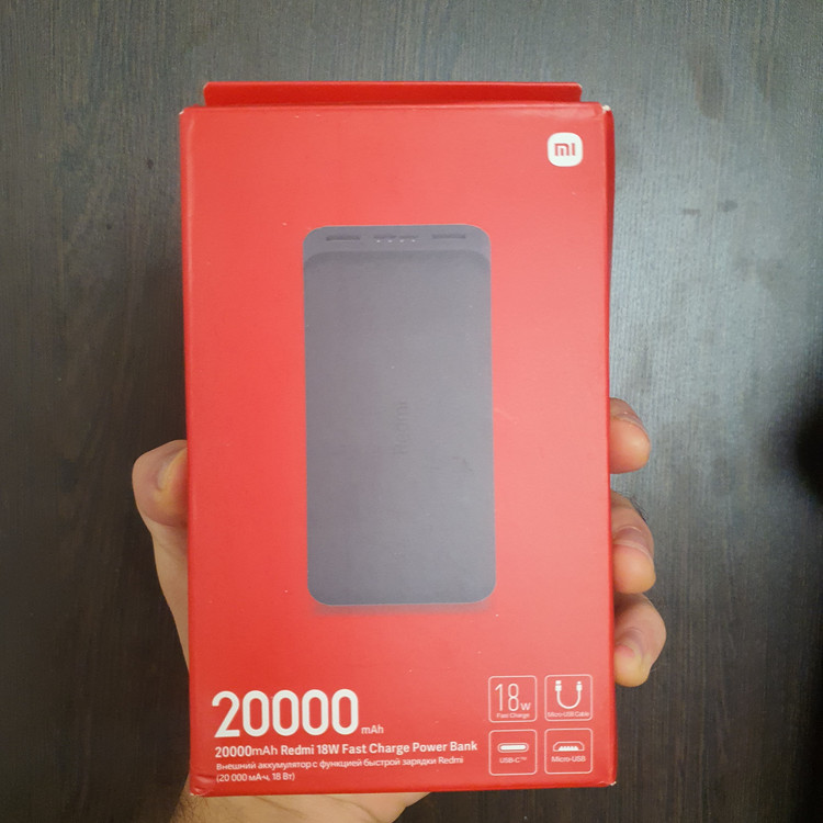 پاوربانک 20000 شیائومی اورجینال + هدیه ایرپاد استریو Stereo