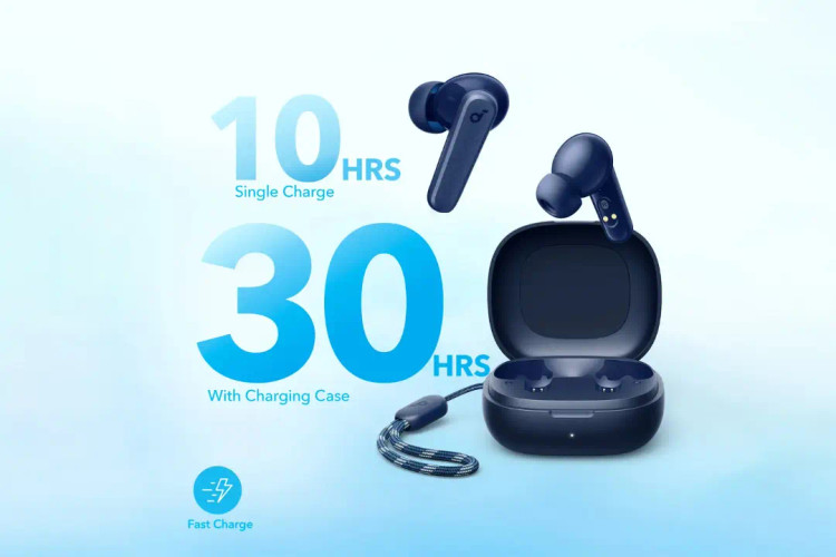 ایرپاد ورزشی انکر Soundcore R50i با مقاومت IPX5 ضدتعریق و طراحی ارگونومیک
