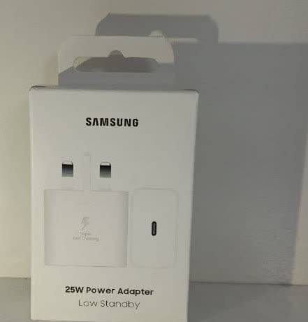 شارژر سامسونگ مدل EP-TA800 توان 25 وات اصلی دو رو ic بدون کابل