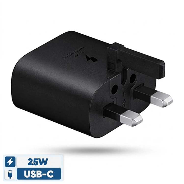 آداپتور سامسونگ 25W USB-C مدل EP-TA800 با فناوری PD و PPS بدون کابل / کپی